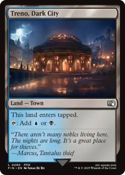 2x MTG Treno, Dark City Common Foil NM Final Fantasy - Image 1