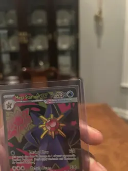 Pokemon Mega Starmie EX POR Full Art Holo 102/088 330 HP Jetting Blow - Image 5