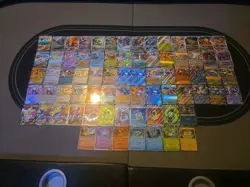 Huge 74 Card Modern Pokemon Lot- 2 Mega Attack Rares- 15 IR's- 10 Full Art/train - Image 1