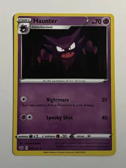 Haunter 084/202 Sword & Shield Pokemon NM - Image 1