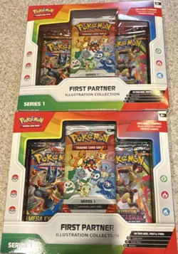 Pokemon TCG First Partner Illustration Collection Series 1 Box 2x Charmander Sq… - Image 1