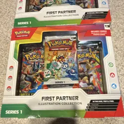 Pokemon TCG First Partner Illustration Collection Series 1 Box 2x Charmander Sq… - Image 2