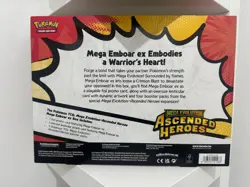 Pokemon TCG Mega Evolution Ascended Heroes Mega Emboar ex Box New & Sealed - Image 2