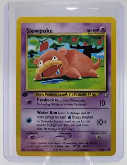 2000 Pokemon 1st Edition Slowpoke #73/111 - Image 1