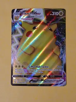 Pokemon Sword & Shield Vivid Voltage Pikachu vmax 044/185 Ultra Rare - Image 3
