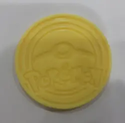 Pokemon yellow and silver waving pikachu Collectible Coin tcg pog - Image 3