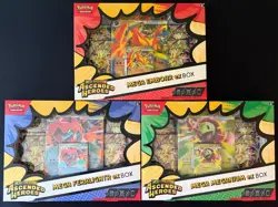 Pokemon Mega Evolution Ascended Heroes Ex Box Set of 3 Factory Sealed - Image 1
