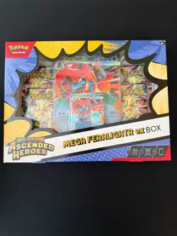 Pokemon Mega Evolution Ascended Heroes Ex Box Set of 3 Factory Sealed - Image 2