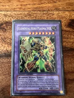 Yugioh Elemental Hero Plasma Vice - CT04-EN006 Limited Edition - Secret Rare NM - Image 3