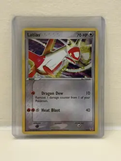 Pokemon Latias 4/10 Holo Rare 2004 Trainer Kit EX Series TCG Card - Image 1