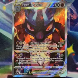 Lucario VSTAR SWSH291 SWSH: Sword & Shield Promo Cards Holo NM - Image 1