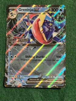 Greninja ex (Stellar Crown Stamped) 041/142 Miscellaneous Cards & Products Holo - Image 1