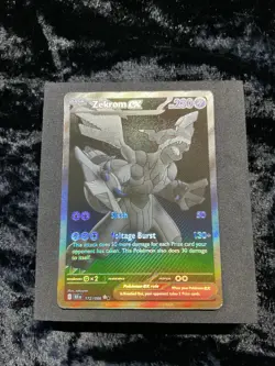 Zekrom ex Black Bolt 172/086 Black White Rare Full Art NM Pokemon Card T1 - Image 1