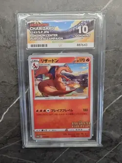 Pokemon Charizard 143/S-p Grand Prix Illustration Promo Card Japanese Ace 10 - Image 1