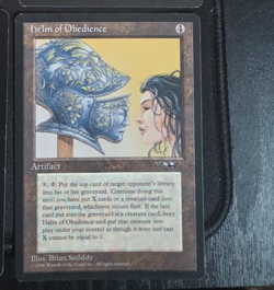 Helm of Obedience - Alliances - MP+ - MTG Magic the Gathering - Image 1
