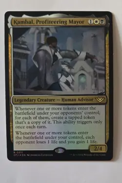 Kambal, Profiteering Mayor Outlaws of Thunder Junction Foil - Image 1
