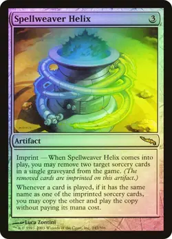 Mirrodin MTG FOIL Spellweaver Helix Magic - Image 1