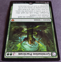 MTG Germination Practicum | Secrets of Strixhaven | NM | Rare Green Sorcery | - Image 2