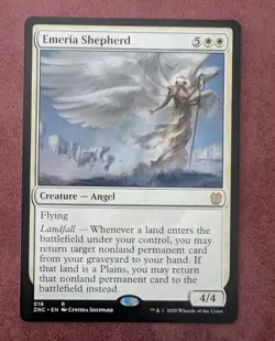 MTG Zendikar Rising Commander Rare EMERIA SHEPHERD NM - Image 1