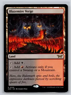 Blazemire Verge 256 Promo Pack: Duskmourn: House of Horror NM - Image 1