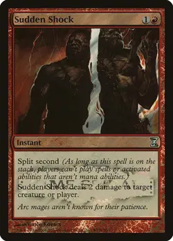 [1x] Sudden Shock - Foil - Launch Promo Slight Play, English Pre-Release Promos - Image 1