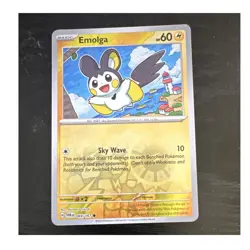 Emolga 069/167 Sv06: Twilight Masquerade Reverse Holo HP60 Basic Pokemon TCG - Image 1