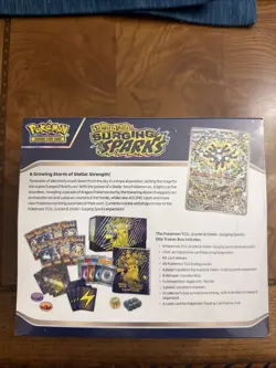Pokemon TCG Surging Sparks Sealed Elite Trainer Box ETB New/Sealed - Image 3