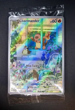 Pokemon TCG Charmander Obsidian Flames Pokemon Center Exclusive Promo SEALED - Image 1