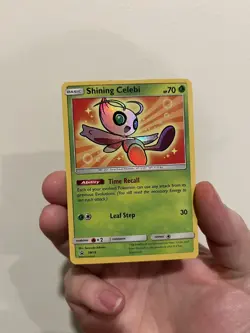Shining Celebi SM Promo #SM79 LP+/NM-Pokemon TCG - Image 1