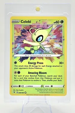 Pokemon TCG Celebi 09/185 Holo NM - Image 2