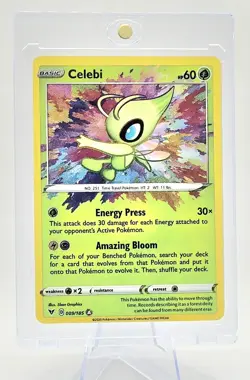 Pokemon TCG Celebi 09/185 Holo NM - Image 3