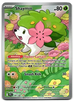 Shaymin 185/182 - 🌊 Destined Rivals Illustration Rare Pokemon TCG 🖤 - LP - Image 1