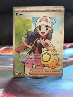 Pokemon Dawn Me02 Phantasmal Flames 118/094 Ultra Rare Full Art Holo Trainer - Image 1