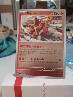 TURTONATOR 017/088 POKEMON PERFECT ORDER ME03 REVERSE HOLO - Image 1