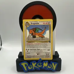 DRAGONITE Black Star Promo 5 1999 WB Pokemon The First Movie WOTC Vintage - Image 1