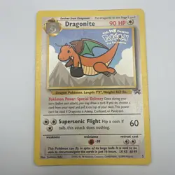 DRAGONITE Black Star Promo 5 1999 WB Pokemon The First Movie WOTC Vintage - Image 3