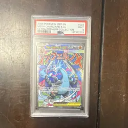 Pokemon Co. Mega Charizard X EX 023 2025 ME Promo Holo PSA 9 - Image 1
