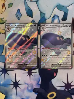 Pokemon TCG Paldean Clodsire EX 219/091 Shiny Ultra Rare Paldea Fates - Image 1