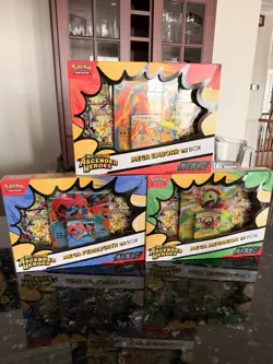 Pokemon TCG Ascended Heroes EX Box 3-Pack - Image 1