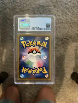 Pokemon Eevee Scream Munch Retro JPN FA Promo 287/SM-P CGC 8.5 Sun & Moon - Image 4