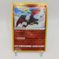 Radiant Charizard 020/159 - Pokemon Crown Zenith - Pack Fresh - Ships Fast! - Image 1