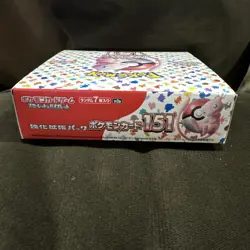 Pokemon Japanese 151 Booster Box Sealed No Shrink Wrap - Image 3
