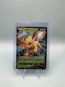 Pokemon - Leafeon V - 013/159 Ultra Rare NM Crown Zenith - Image 1