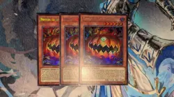 YuGiOh! | 3x Pumpking the King of Grave Ghosts | MZMU-EN001 Secrets NM US PRINT - Image 1
