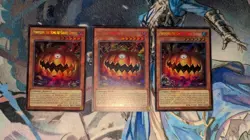 YuGiOh! | 3x Pumpking the King of Grave Ghosts | MZMU-EN001 Secrets NM US PRINT - Image 3