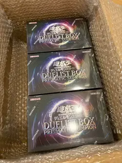 Yu-Gi-Oh OCG Duel Monsters Duelist Box Prismatic Summon x3 Sealed Box 6x6x2 inch - Image 1