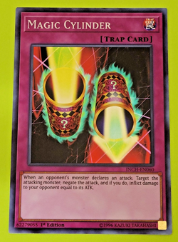 Yu-Gi-Oh Magic Cylinder 1st Edition Super Rare INCH-EN060 Nm - Image 1