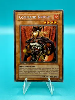 Yu-Gi-Oh! TCG Command Knight CT1-EN003 Secret Rare Limited Edition HP - Image 1