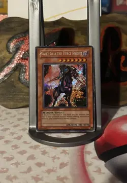 Swift Gaia The Fierce Knight Secret Rare CT1-EN004 Yugioh HP Heavy Play FastShip - Image 1
