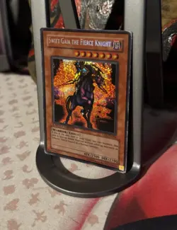 Swift Gaia The Fierce Knight Secret Rare CT1-EN004 Yugioh HP Heavy Play FastShip - Image 2